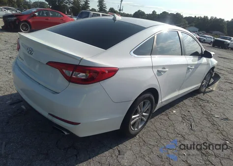 2017 Hyundai Sonata Se z USA, uszkodzony, nr VIN 5NPE24AF5HH438893